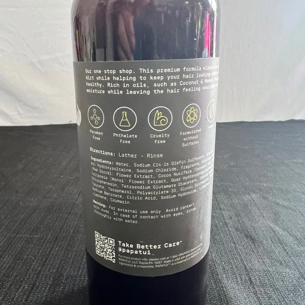 PAPATUI Cedar Sport Nourishing 2in1 Shampoo and Conditioner 18oz Dwayne Johnson